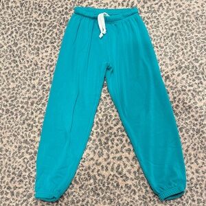 Katie J NYC Teal Kids Sweatpants XL